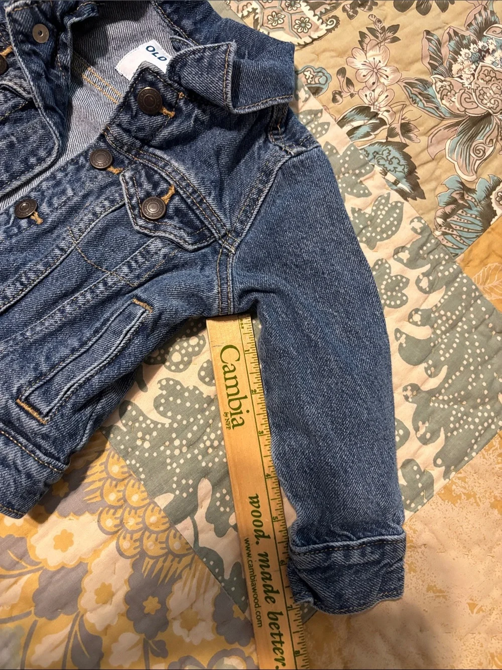 Old Navy Dark Blue Kids' Denim Jacket